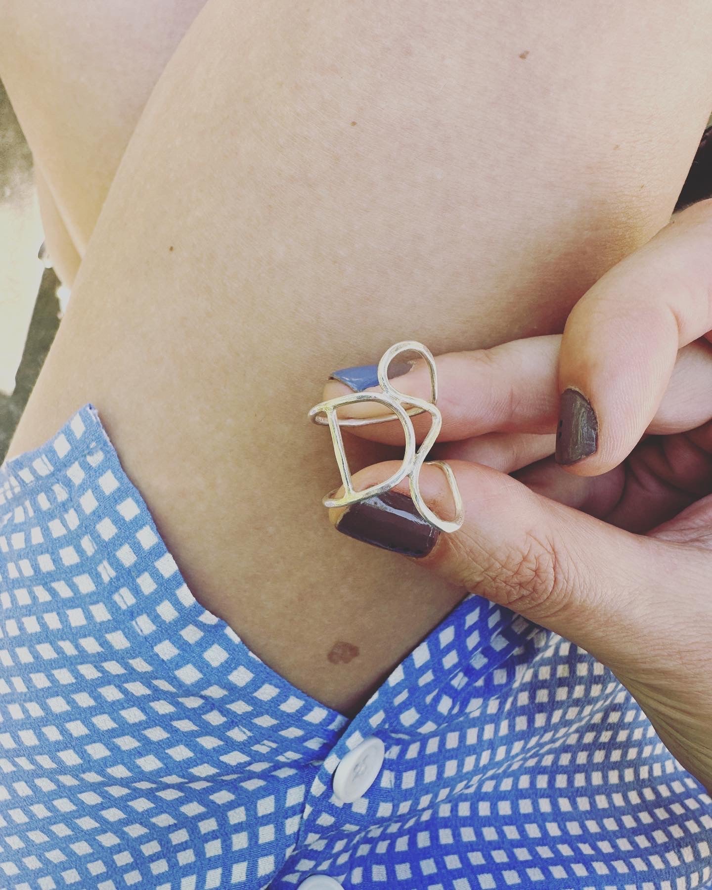 Sterling Dick Wrap Ring, Wraparound Cock Ring, Silver Cock Ring, Everyday Silver Ring, Silver Masculine Ring, Body Worship Ring