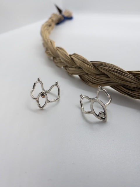 14 Karat Gold Filled Tits and Clit Ring, Gold Breasts and Vulva Ring, Boobs and Clitoris Ring, Gold Feminine Midi Ring, Gold Everyday Wear Ring