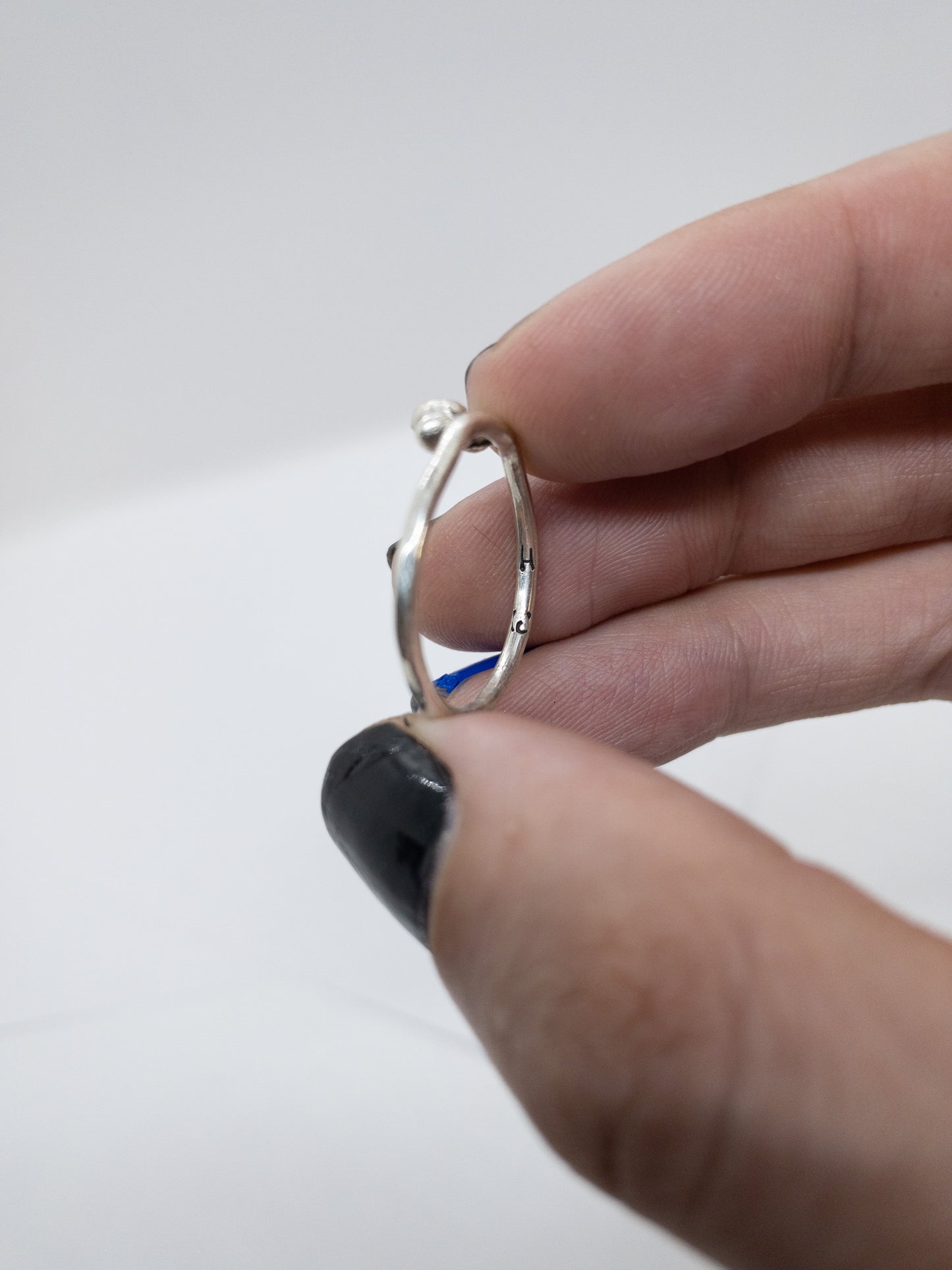 Sterling 3 Ball Ring - Silver Stacking Ring - Everyday Sterling Silver Balls Ring