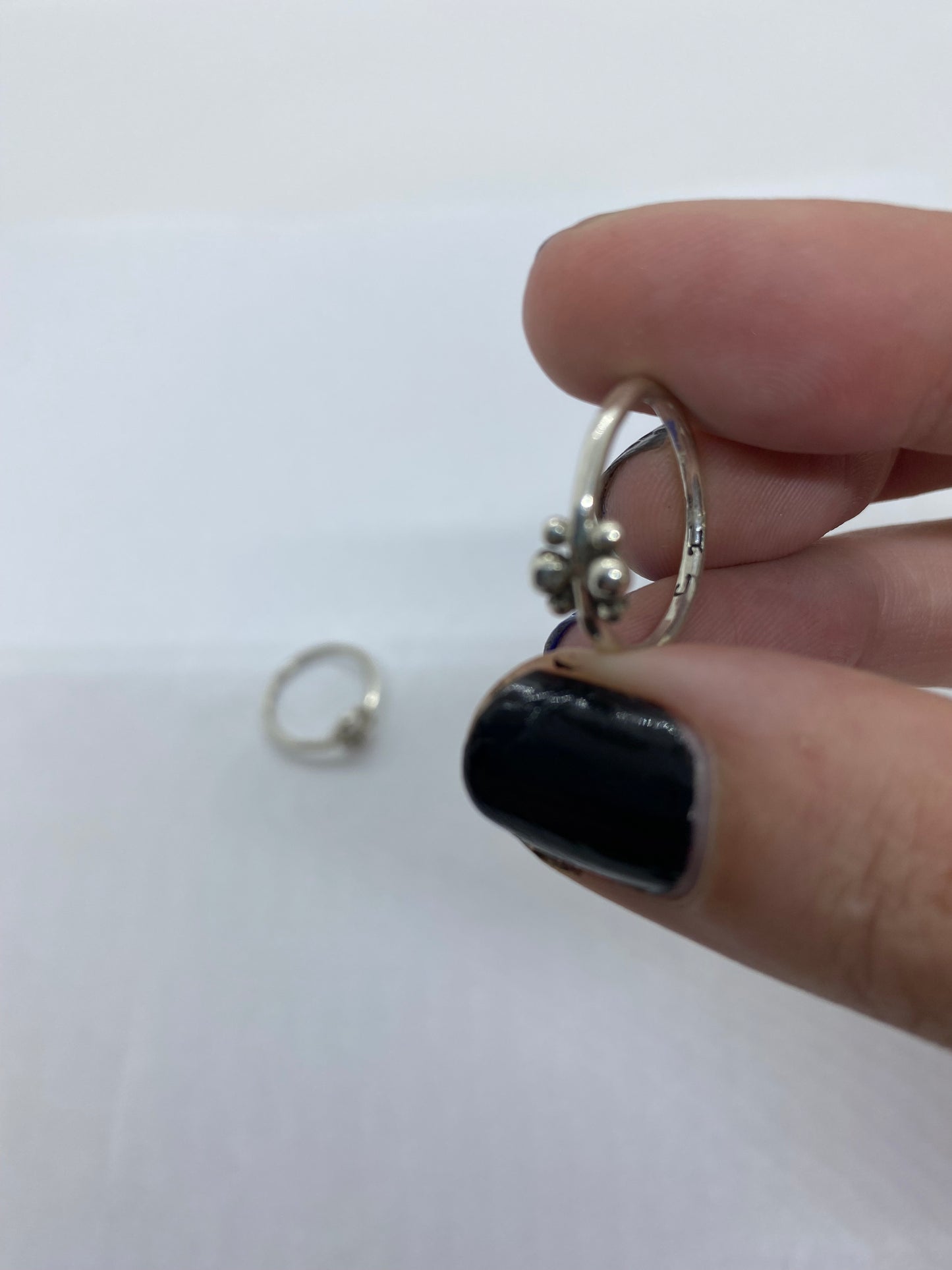 Sterling 6 Ball Ring - Silver Balls Ring - Everyday Sterling Silver Ring - Simple Silver Ring