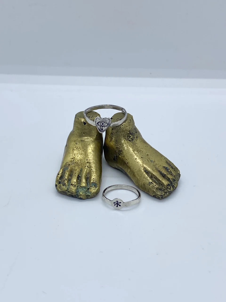 Silver Star Ring - Sterling Butthole Ring - Everyday Butthole Ring - Silver Asterisk Ring - Silver Midi Ring - Simple Everyday Sterling Ring