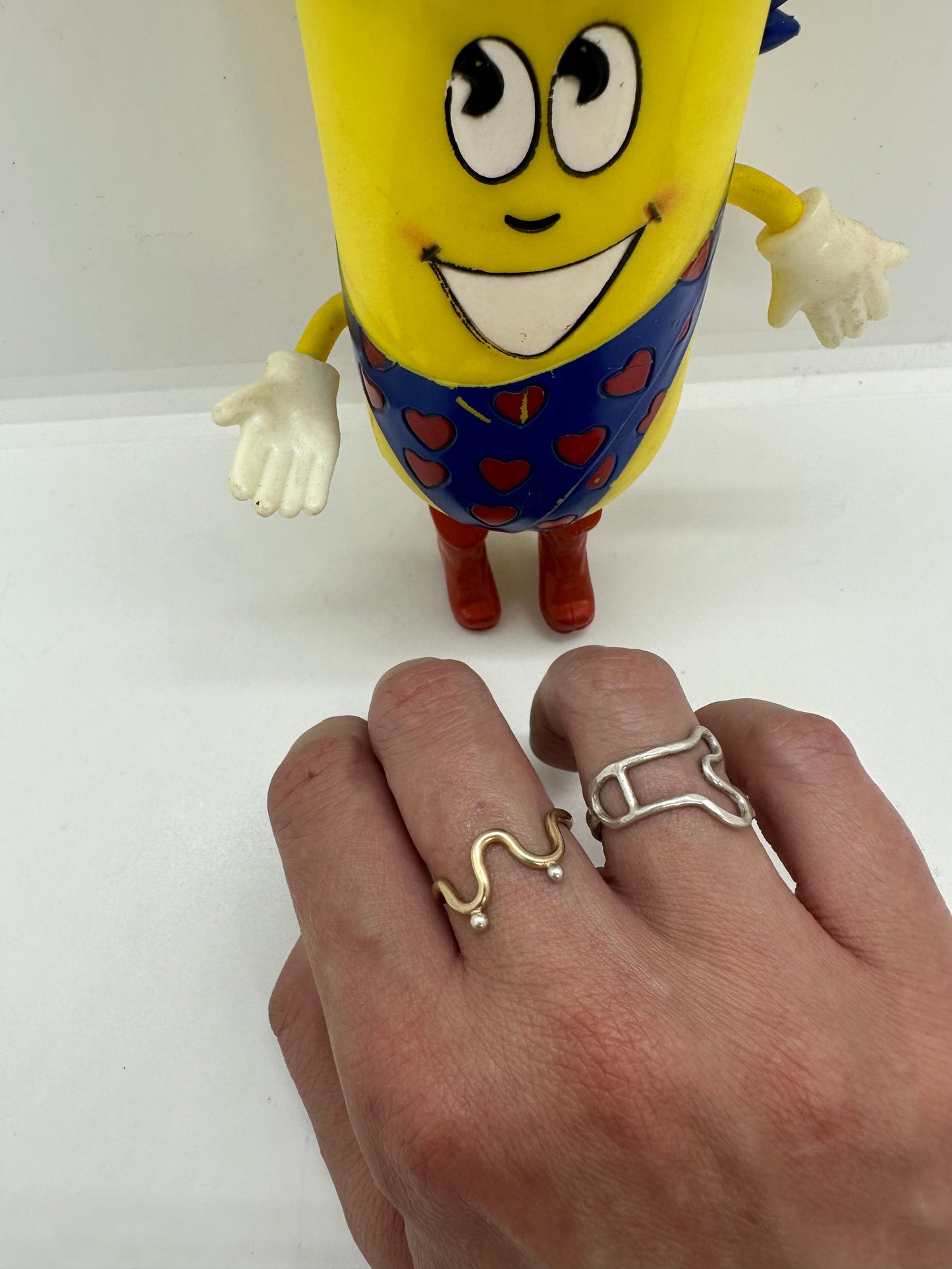 Sterling Dick Ring, Subtle Penis Ring, Silver Cock Ring, Everyday Silver Ring, Silver Masculine Ring, Body Worship Ring